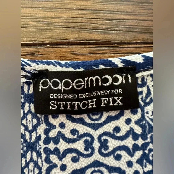 Papermoon Navy Tank Top- Medium - Picture 2 of 6